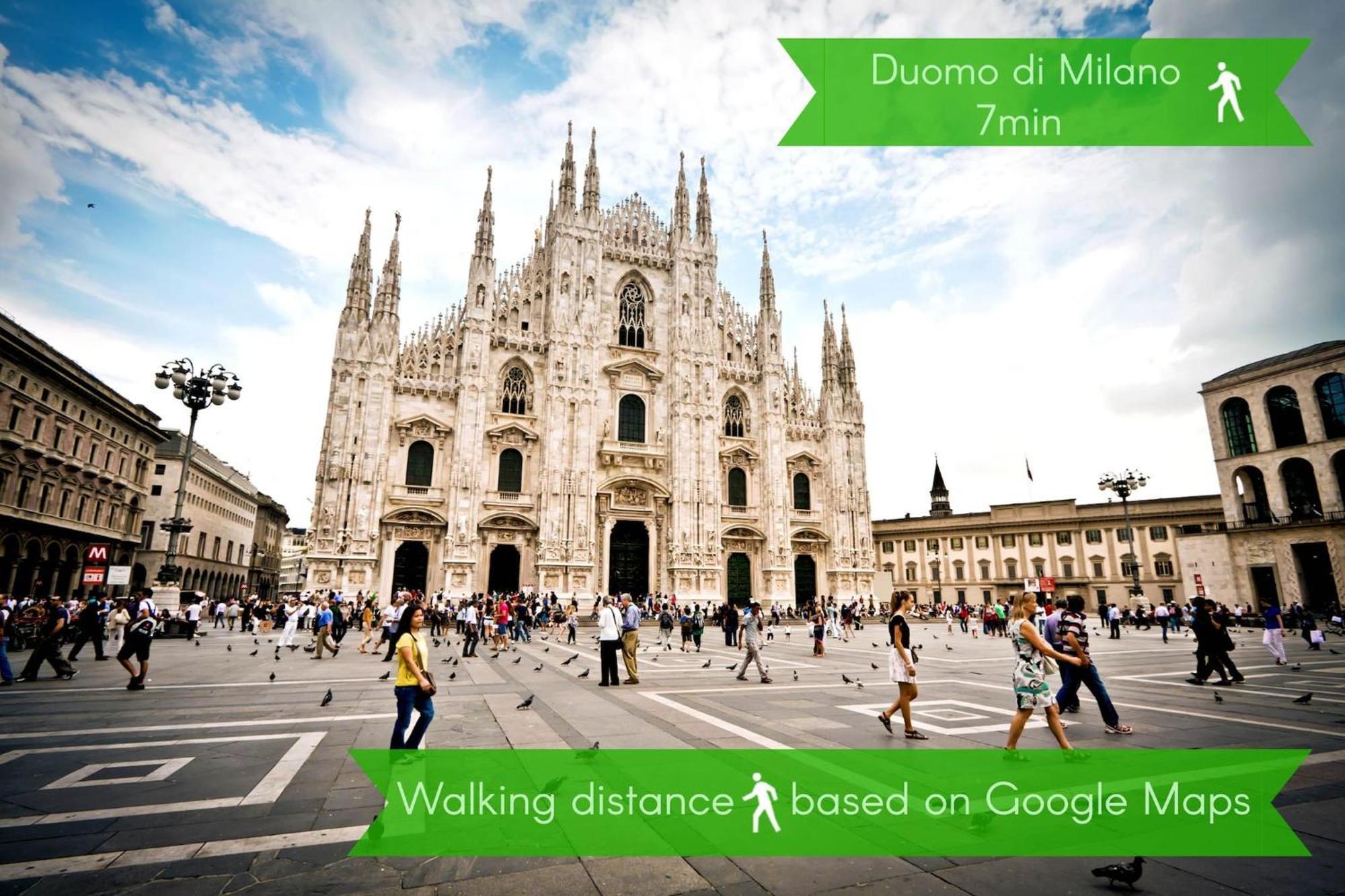 San Babila Central Tower With Panoramic Terrace Overlooking Duomo By Rentopolis Milano Eksteriør bilde